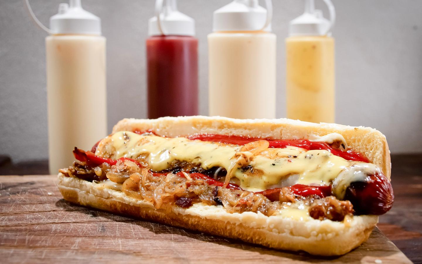 Hot Dog Sweet Onion & Bacon